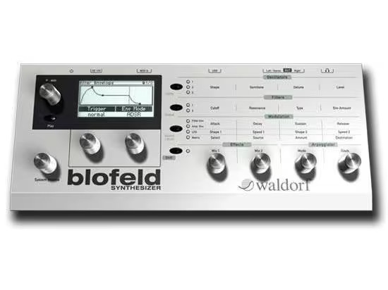 Waldorf Synthesizer Blofeld White