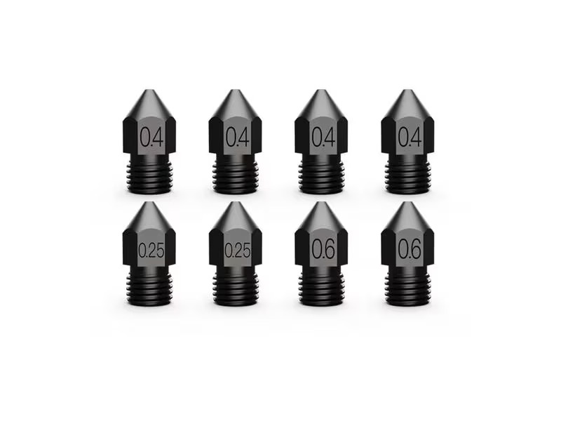 Creality Düsen-Set Stahl High-End, 8 Stück
