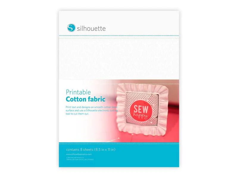 Silhouette Bastelset bedruckbar 21.5 cm  28 cm  Weiss