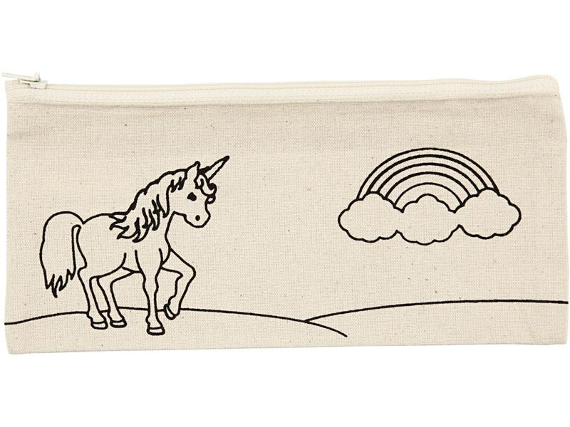 Creativ Company Etui Einhorn 21 x 9 cm