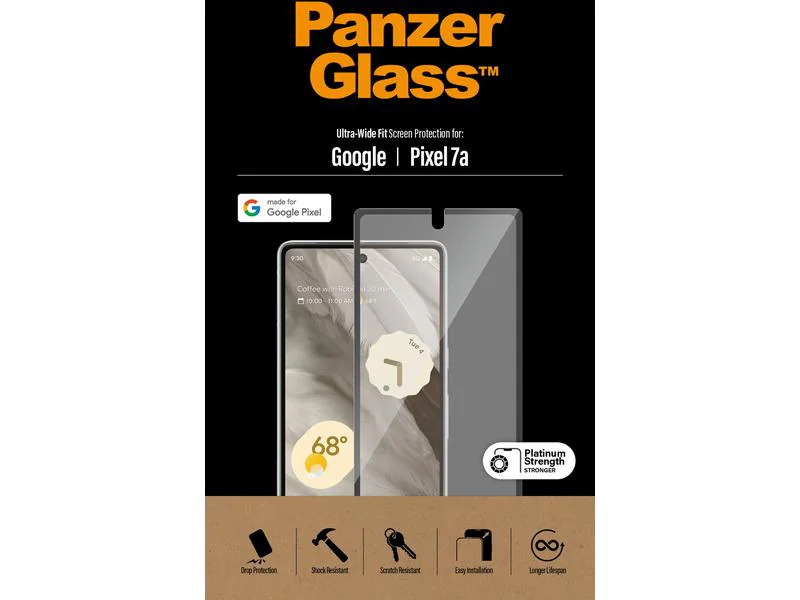 Panzerglass Displayschutz Ultra Wide Fit Google Pixel 7a