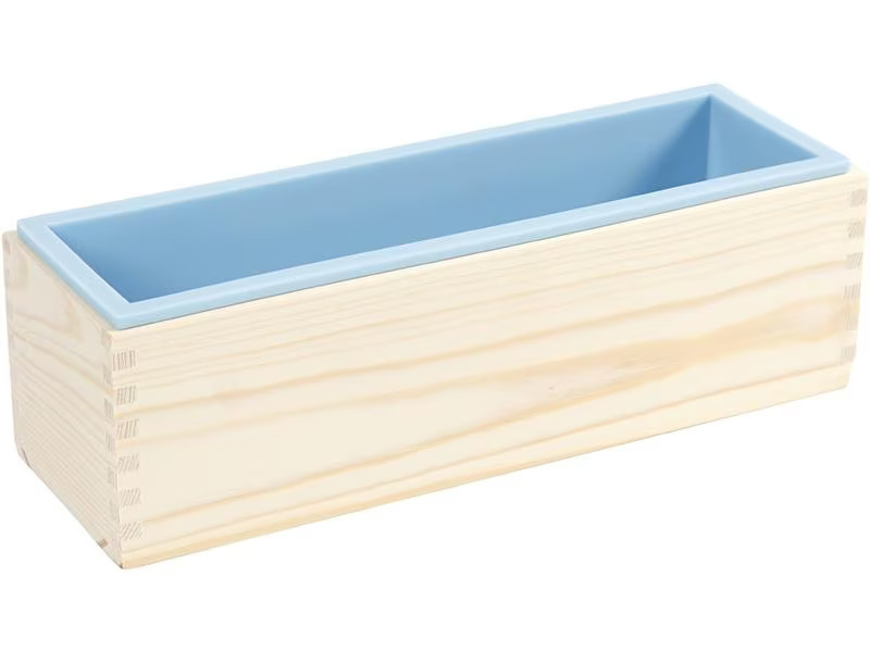 Creativ Company Giessform Silikon mit Holzbox