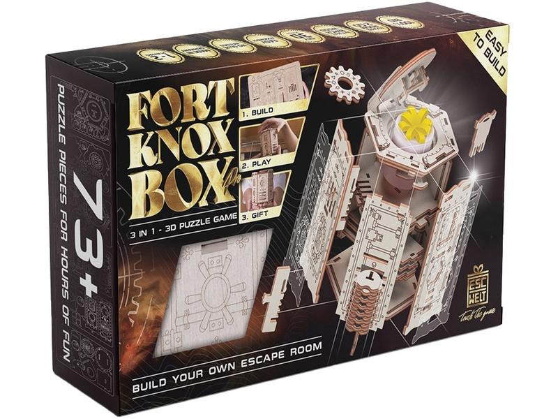 Escape Welt Rätselspiel Fort Knox Box Pro Bausatz