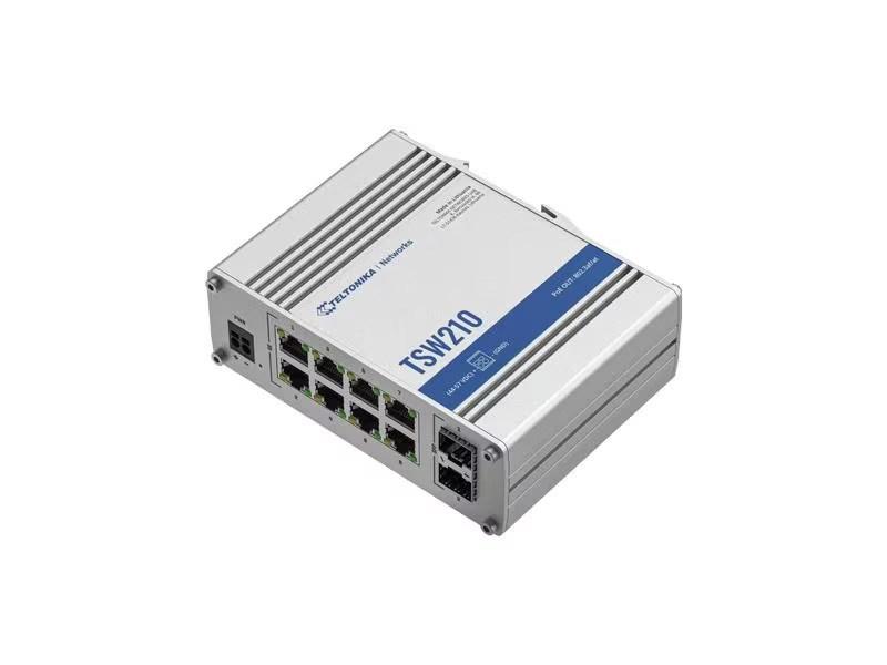 Teltonika Rail Switch TSW210 10 Port