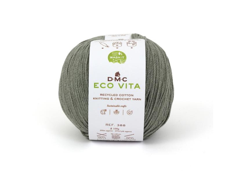 DMC Wolle Eco Vita 100 g, Moosgrün