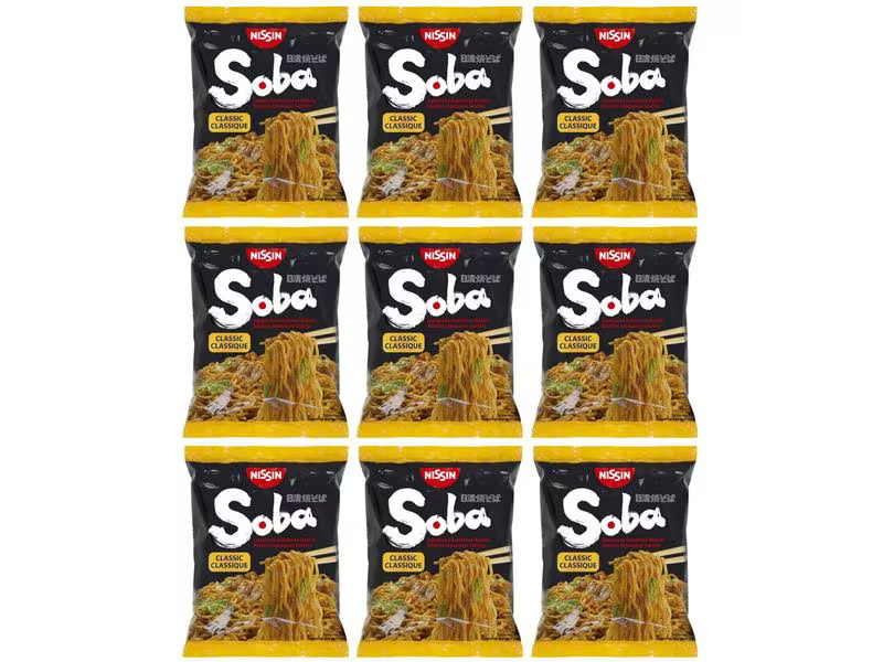 Nissin Food Soba Classic 9 x 111 g