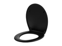 COCON Toilettensitz Duroplast mit Absenkautomatik Schwarz matt