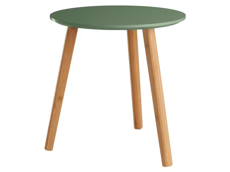 Schou Beistelltisch 40 x 40 cm, Braun/Grün
