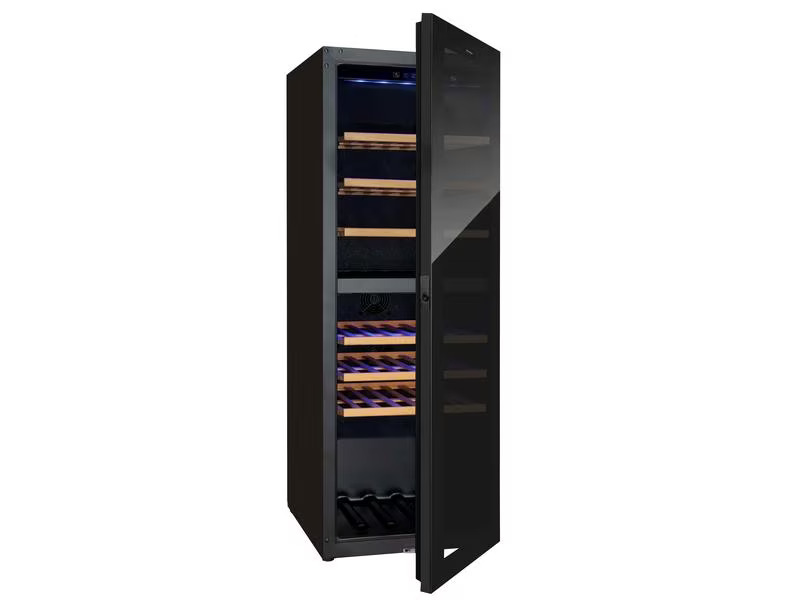 Trisa Weinklimaschrank 7744.6845 Schwarz, Rechts