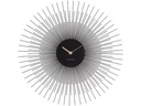 KARLSSON Wanduhr Peony Ø 45 cm, Schwarz