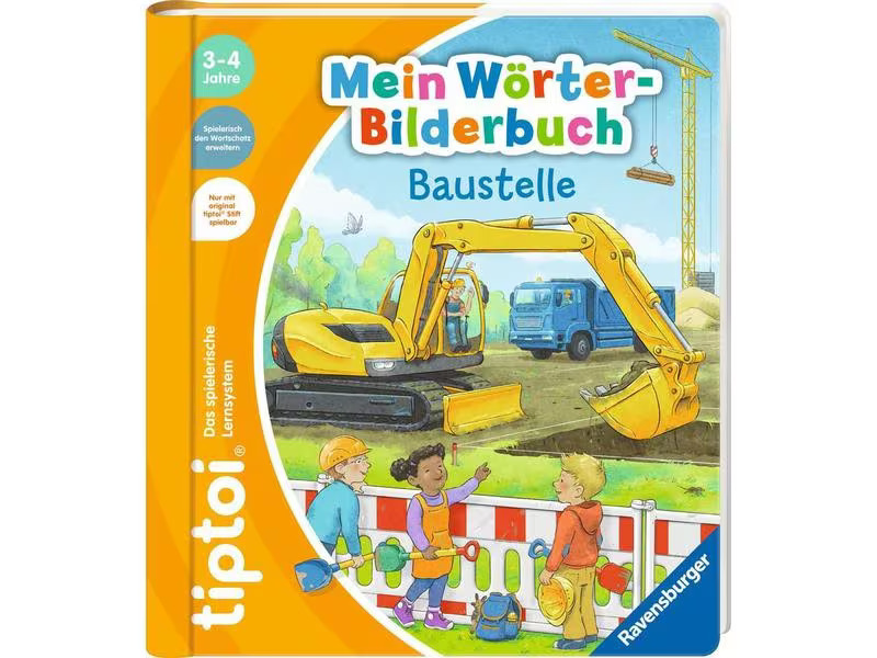 tiptoi Lernbuch Mein Wörter-Bilderbuch Baustelle