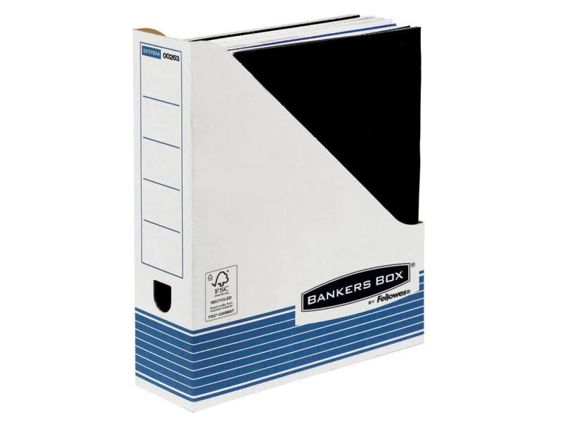 Fellowes Archivschachtel Bankersbox Magazine, 10 Stück