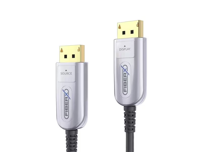 FiberX Kabel AOC DisplayPort - DisplayPort, 25 m, 8K/85Hz