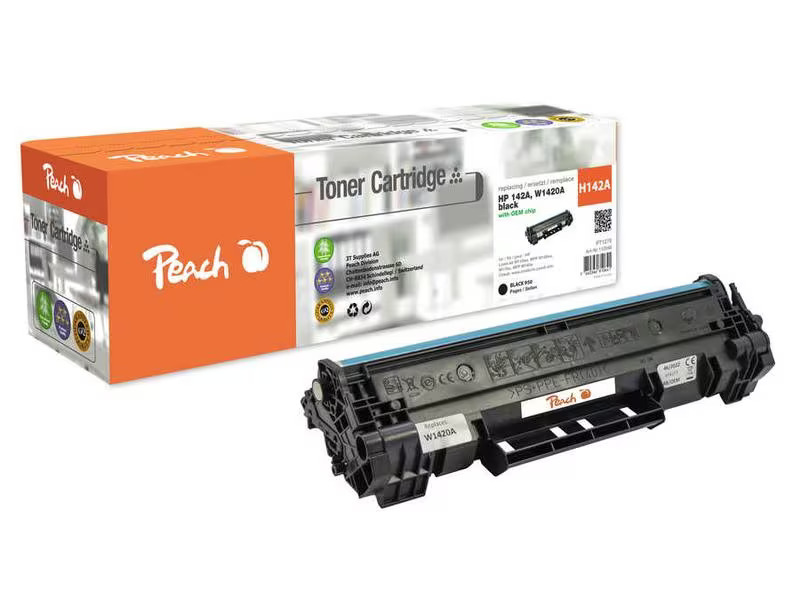 Peach Toner HP No. 142A (W1420A) Black