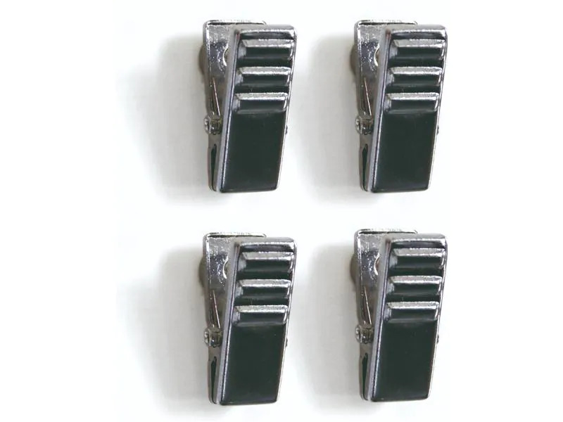 Trendform Haftmagnet CLIPPER  Schwarz, 4 Stück