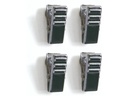 Trendform Haftmagnet CLIPPER  Schwarz, 4 Stück