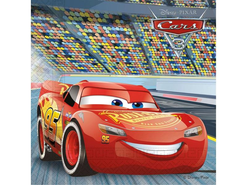 Amscan Papierservietten Cars 20 Stück