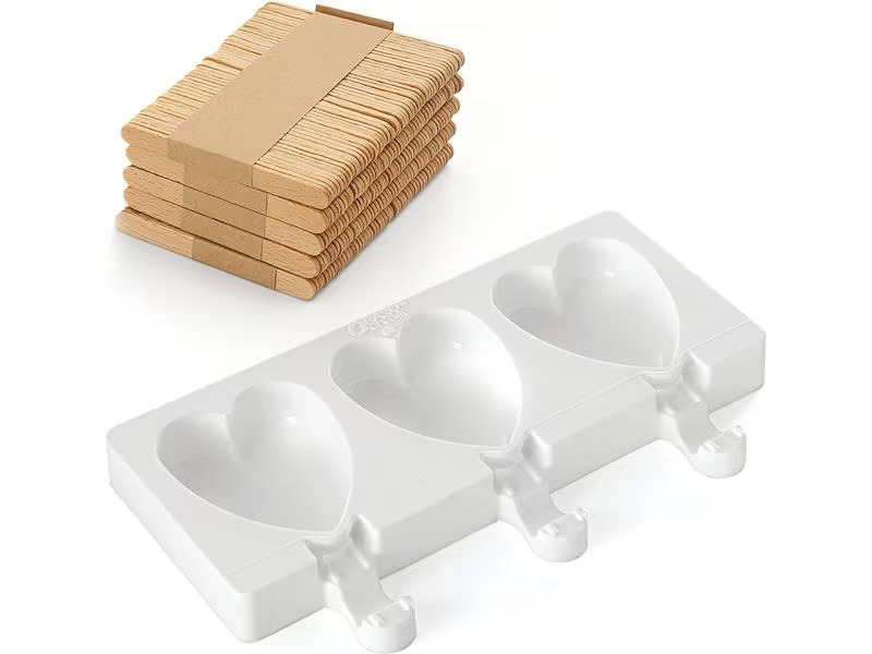 Silikomart Glaceform Mini Herz Weiss