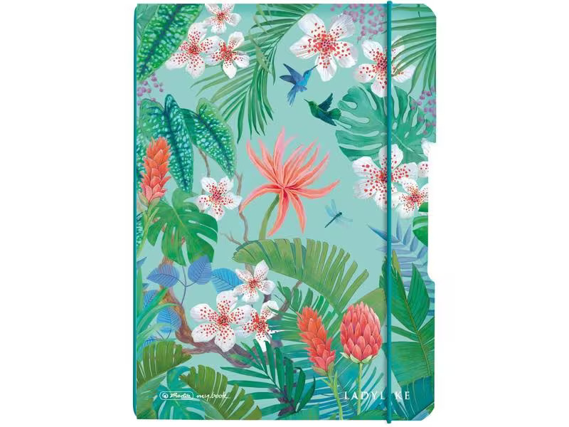 Herlitz Notizheft Ladylike Jungle A5, 40 Blätter, punktiert