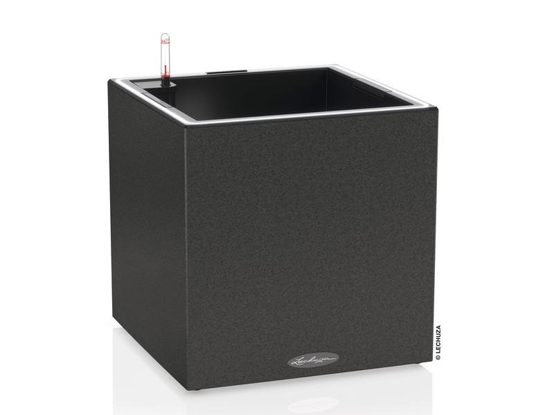 Lechuza Blumentopf Canto Stone 40 Low, Graphit