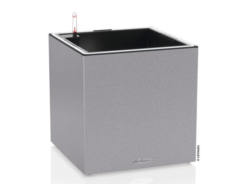 Lechuza Blumentopf Canto Stone 40 Low, Stone Gray