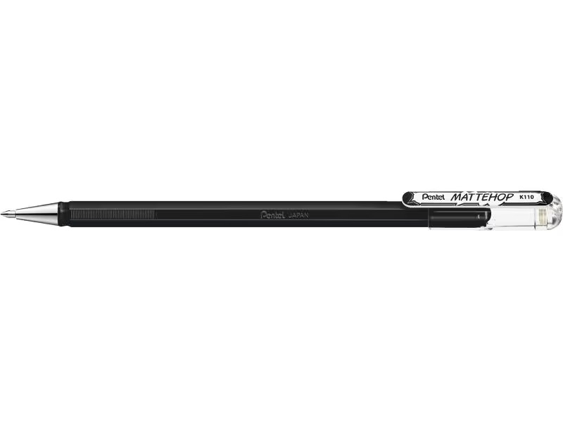 pentel Gelschreiber Mattehop 1.0 mm, Schwarz