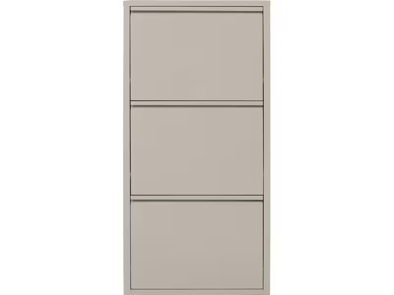Kare Schuhschrank  Caruso 100 x 50 cm, Crème