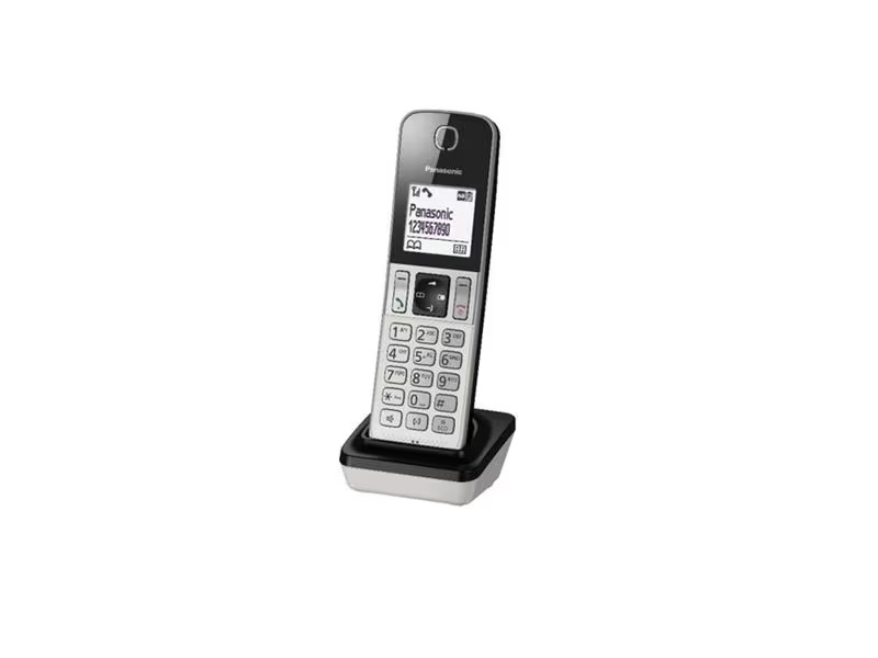 Panasonic Mobilteil KX-TGDA30EXW Schwarz/Silber