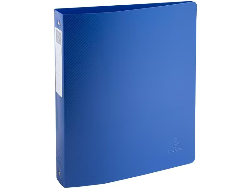 Exacompta Ringbuch Bee Blue mit 4 Ringen, 4 cm, Marineblau