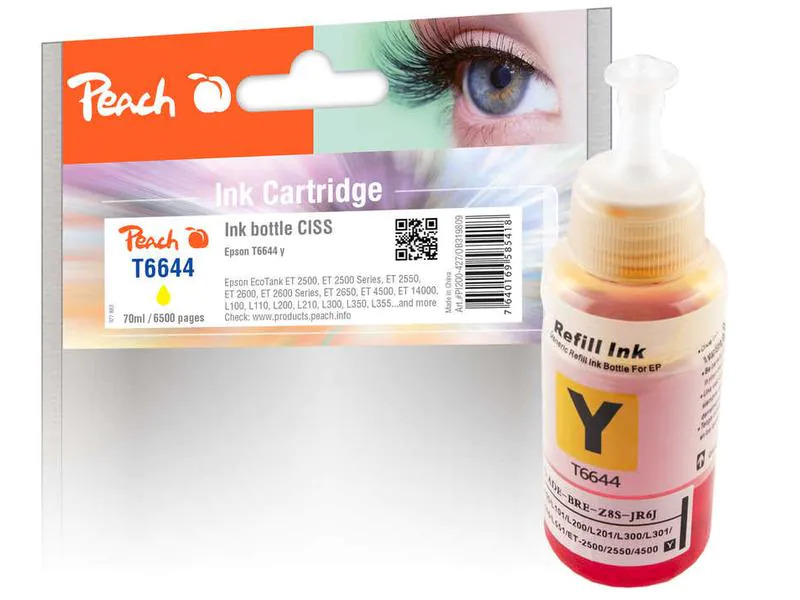 Peach Tinte Epson T6644 Yellow