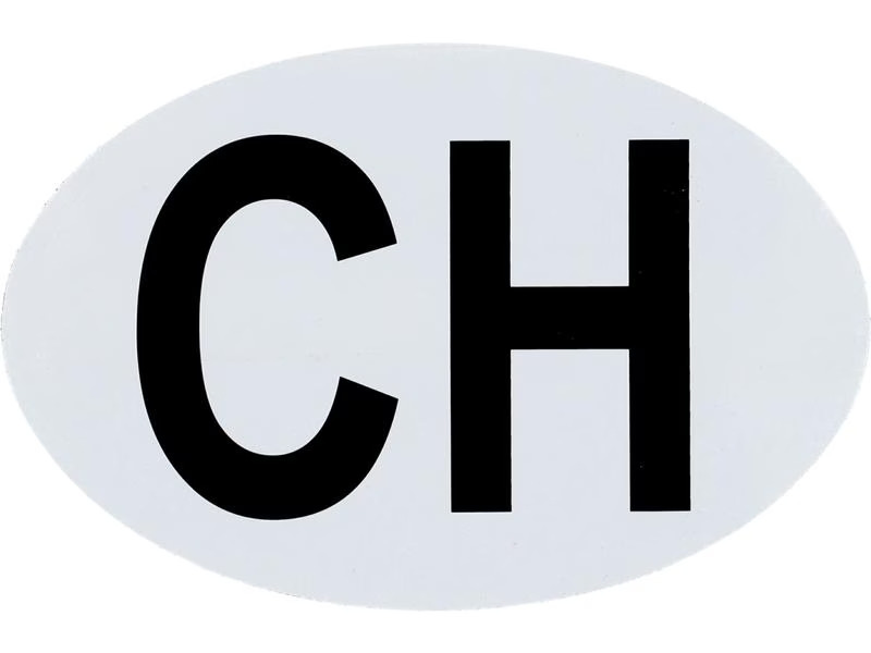 cartrend Schild CH magnetisch