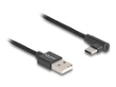 Delock USB 2.0-Kabel USB A - USB C gewinkelt 2 m