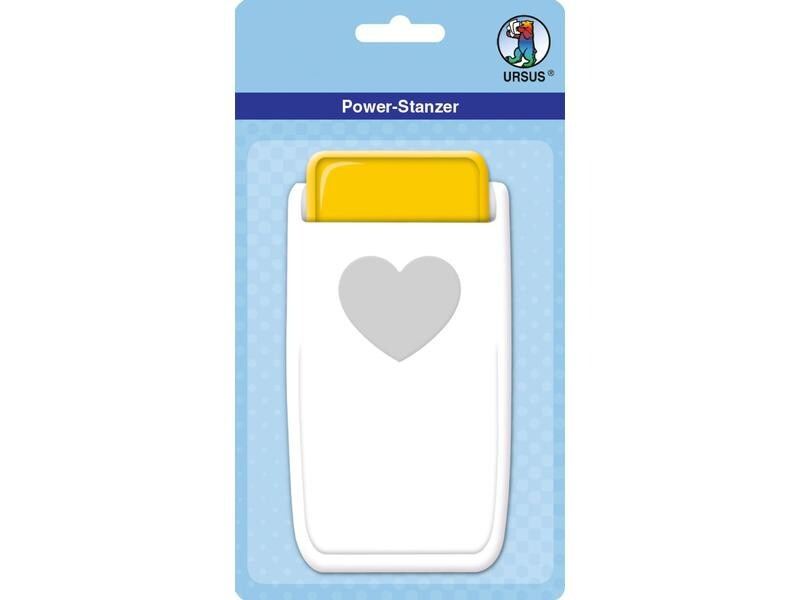 URSUS Motivstanzer Power Herz, 3.81 cm