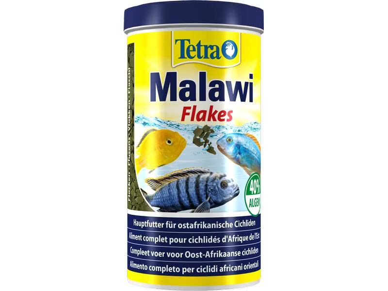 Tetra Cichlidfutter Malawi Flakes, 1 l