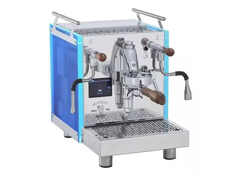 Bezzera Siebträgermaschine Matrix Top MN Edelstahl