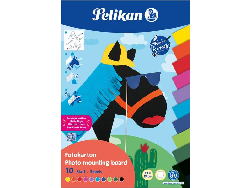 Pelikan Fotokarton 10 Blätter, 22 x 32 cm