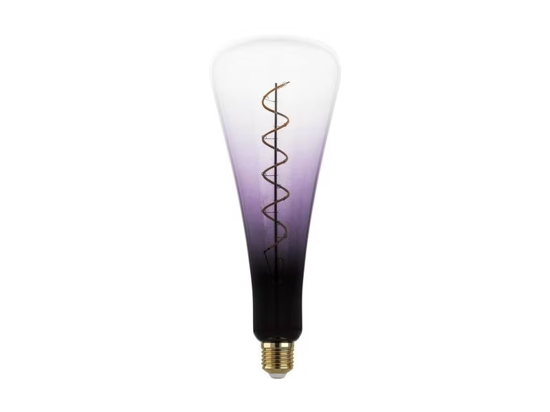 EGLO Leuchten Lampe 4 W E27 Schwarz-Transparent-Violett