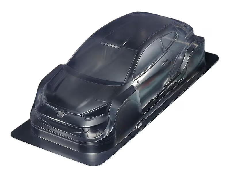 Tamiya Karosserie Toyota GT Yaris Gazoo WRT Rally unlackiert, 1:10