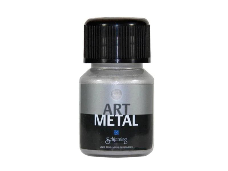 Schjerning Metallic-Farbe Art Metal 30 ml, Silber