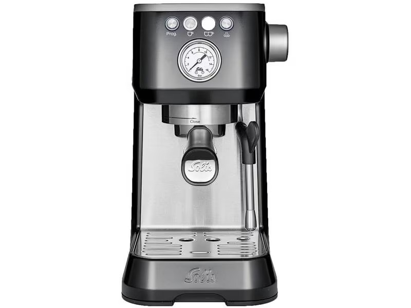 Solis Siebträgermaschine Barista Perfetta Plus Schwarz