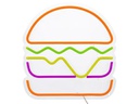 Vegas Lights LED Dekolicht Neonschild Hamburger 30 x 29 cm