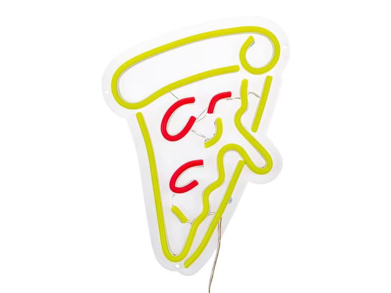 Vegas Lights LED Dekolicht Neonschild Pizza 30 x 23 cm