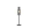 Markslöjd Tischleuchte Tubo 1L, E14, 50 cm, Schwarz/Smoke