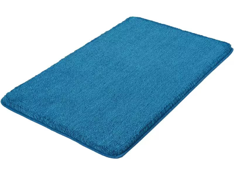 Kleine Wolke Badteppich Relax 60 x 100 cm, Saphirblau