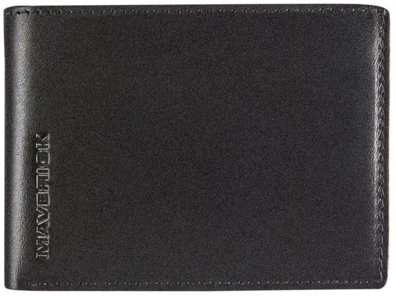 Maverick Portemonnaie All Black 11 x 8.1 cm