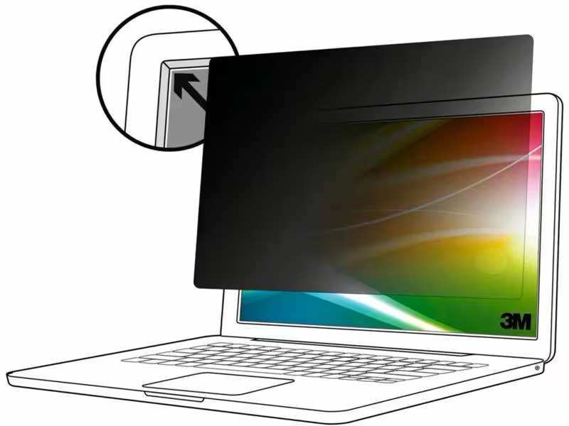3M Bildschirmfolie Bright Screen Privacy Filter 15.6  / 16:9