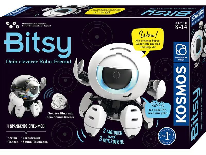 Kosmos Experimentierkasten Bitsy – Dein cleverer Robo-Freund