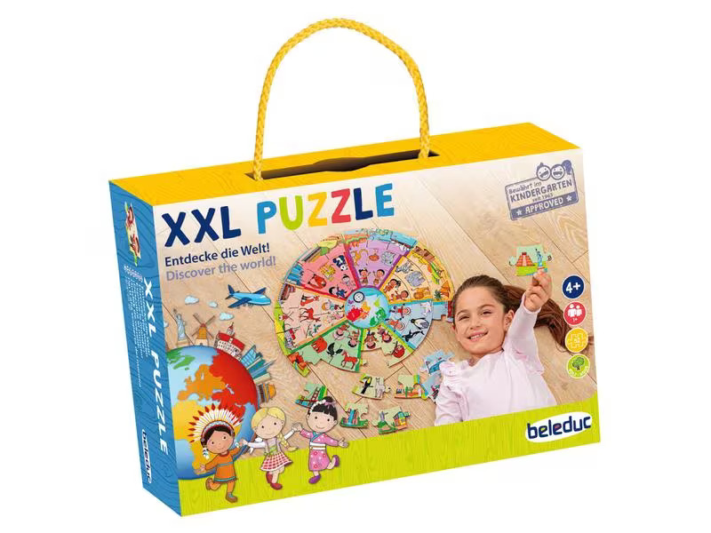 Beleduc XXL Puzzle Entdecke die Welt