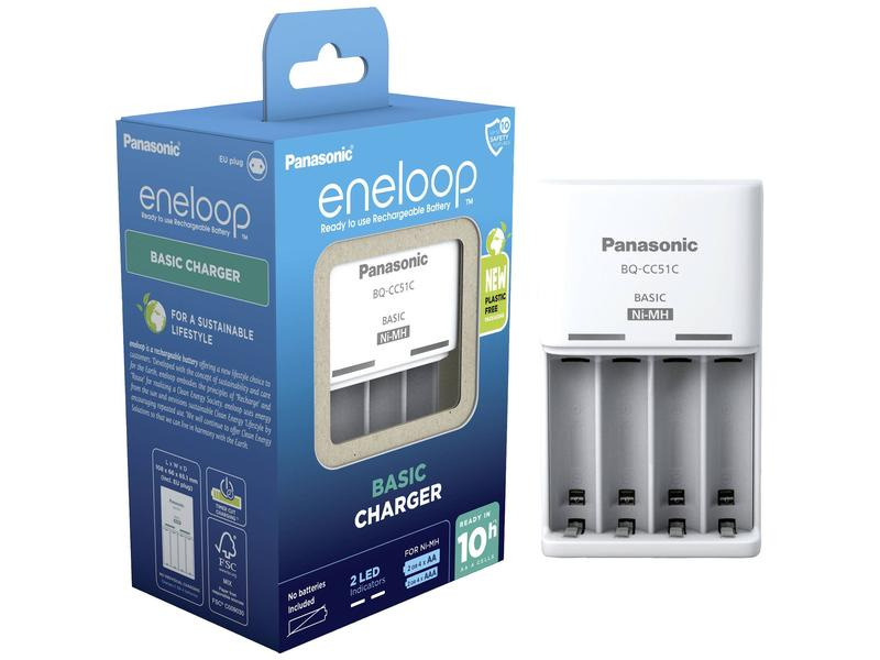 Panasonic Ladegerät Eneloop Basic Charger