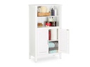 relaxdays Badezimmerregal 92 x 50 x 25.5 cm, Weiss